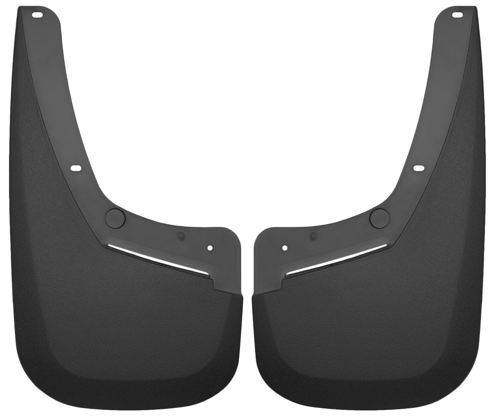 Bavettes Husky moulées sur mesure avant - Noir