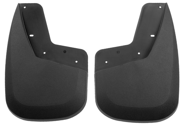 Husky Liners Mud Flaps — Front, for select GMC trucks (56801)
