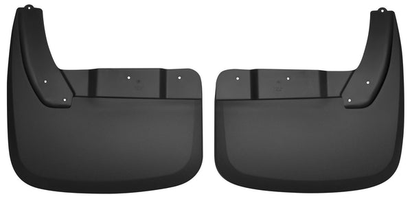 Husky Liners Mud Flaps — Rear — 2010 Dodge Ram 3500; 2011-2018 Ram 3500 (57181)