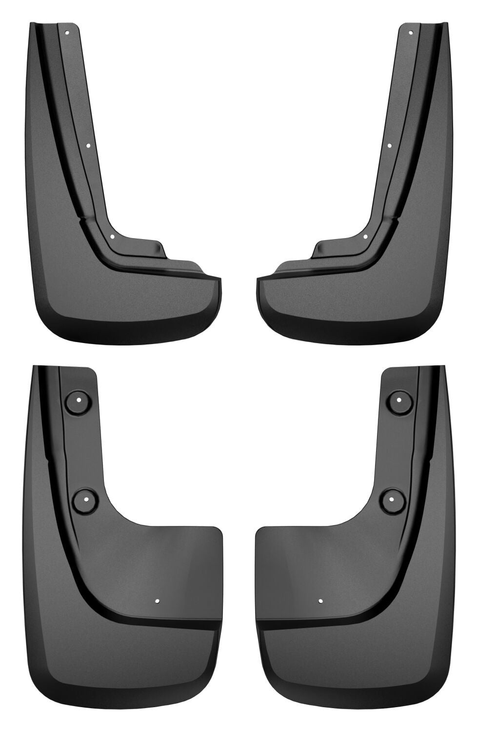 Husky Liners Custom Mud Guards - Front and Rear Mud Guard Set — 2022-2026 Jeep Grand Cherokee (58096)