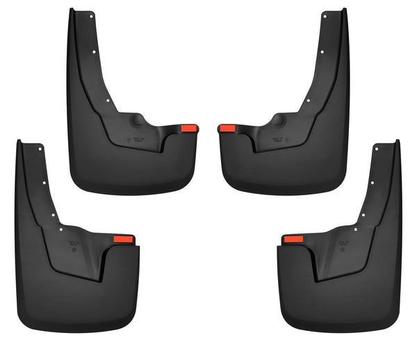 Husky Liners Mud Flaps (WC58136) — Front and Rear Wheel