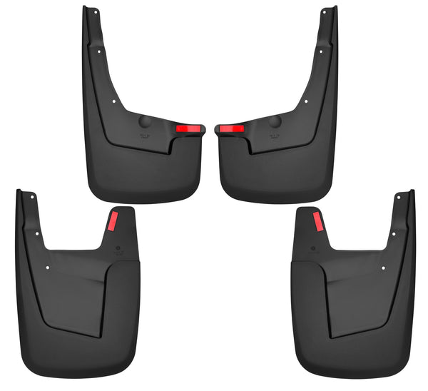 Husky Liners Mud Flaps (WC58146) — Front and Rear Wheel
