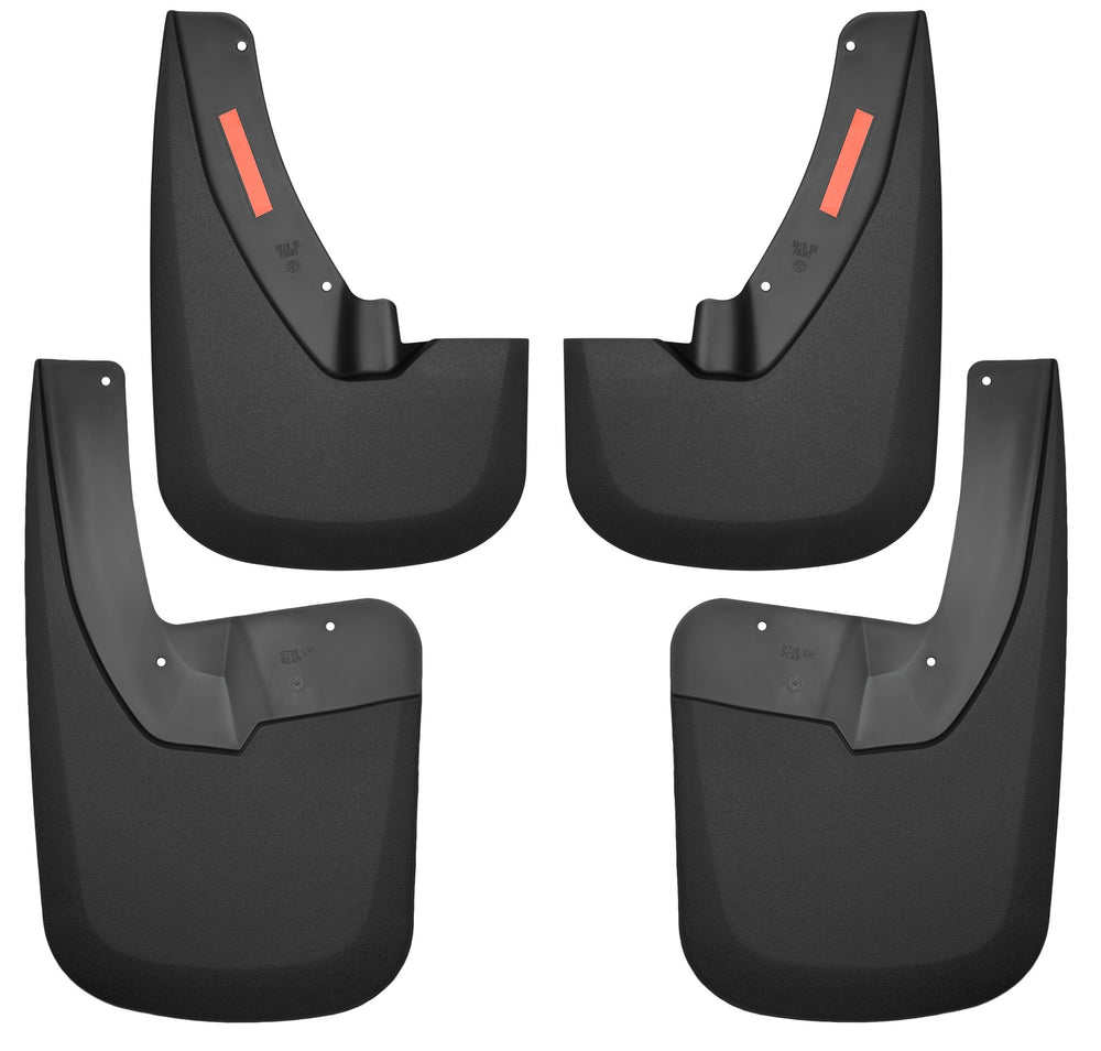 Husky Liners Mud Flaps (WC58186) — Front and Rear Wheel