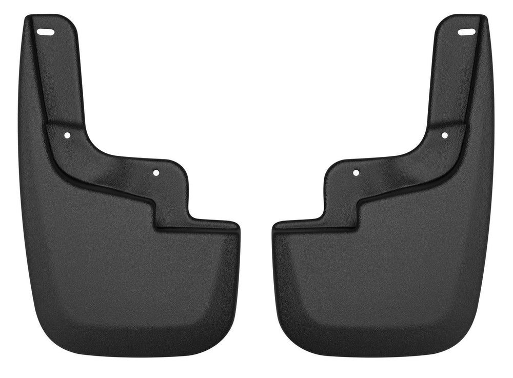 Bavettes Husky moulées sur mesure avant - Noir