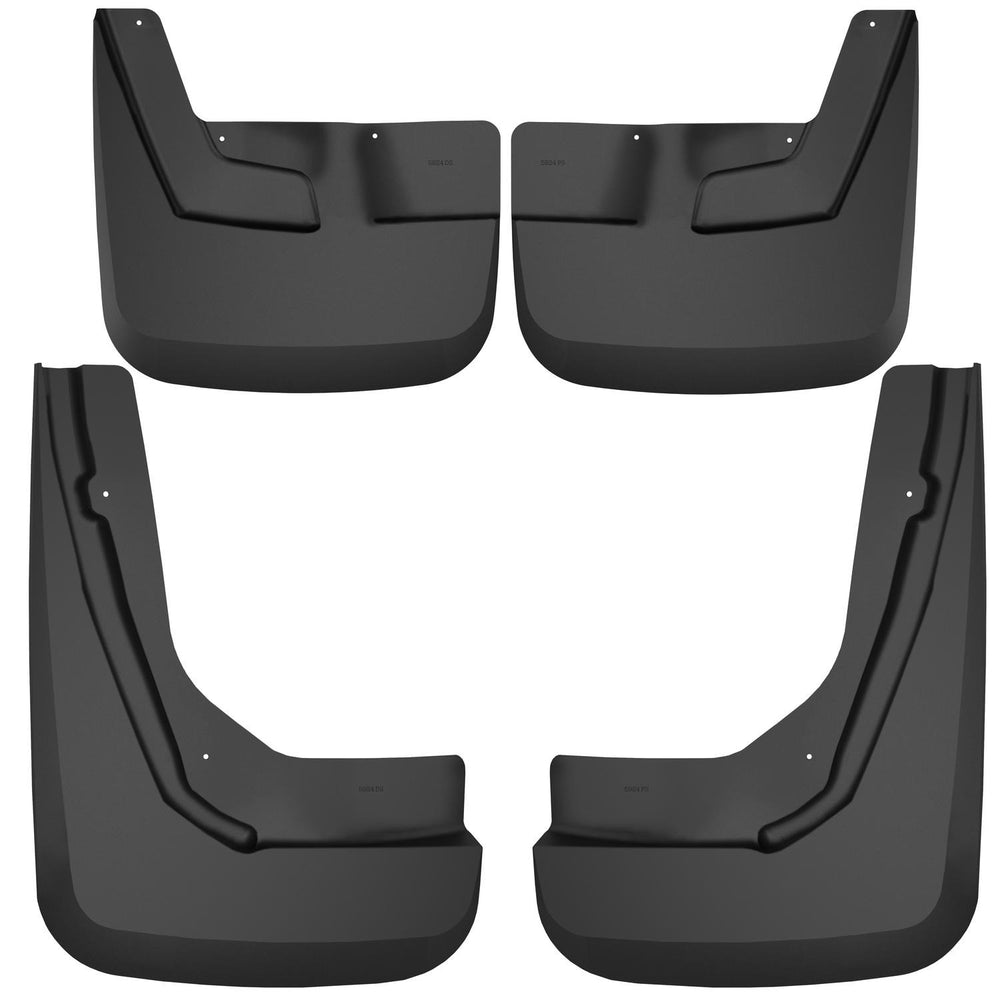 Garde-boue Husky moulés sur mesure avant et arrière - Noir