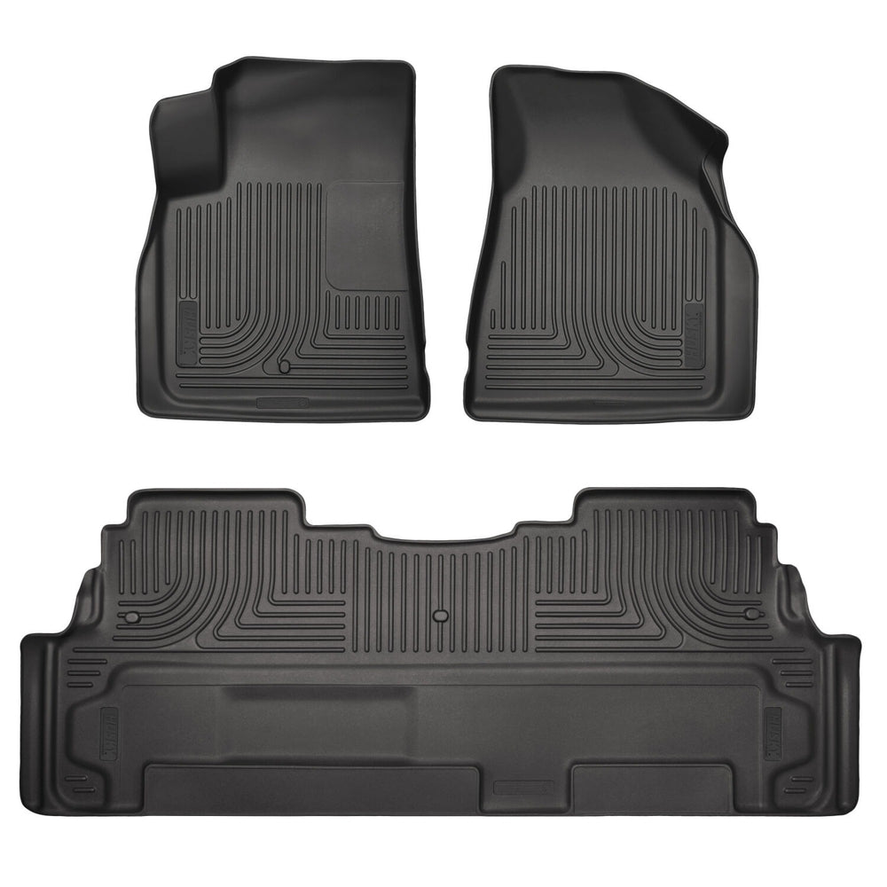 Husky Liners Floor Liners — 2007-2016 GMC Acadia (93441)