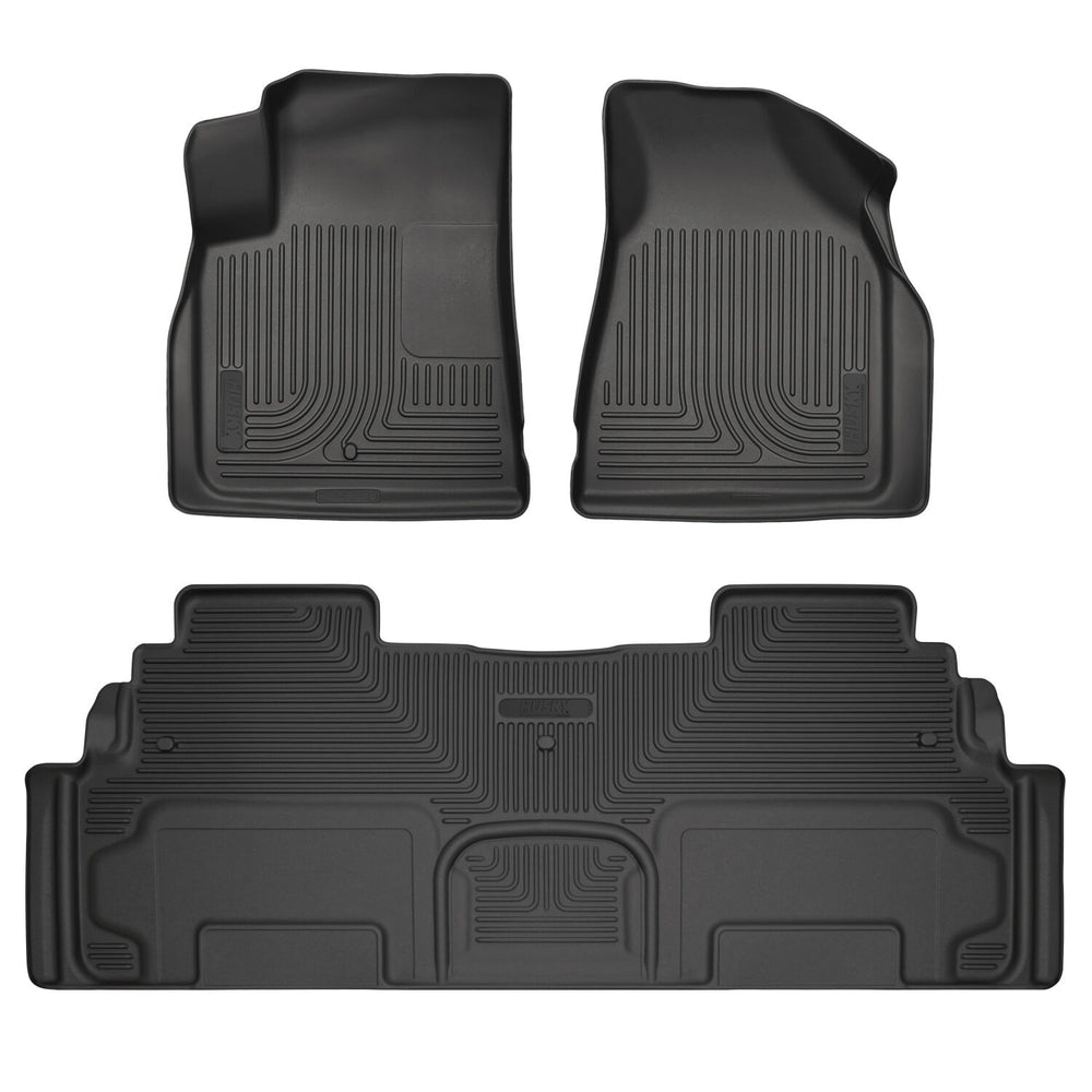 Husky Liners Floor Liners — 2007-2016 GMC Acadia (93451)