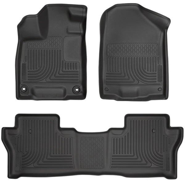 Husky Liners Floor Liners — 2019-2025 Honda Passport