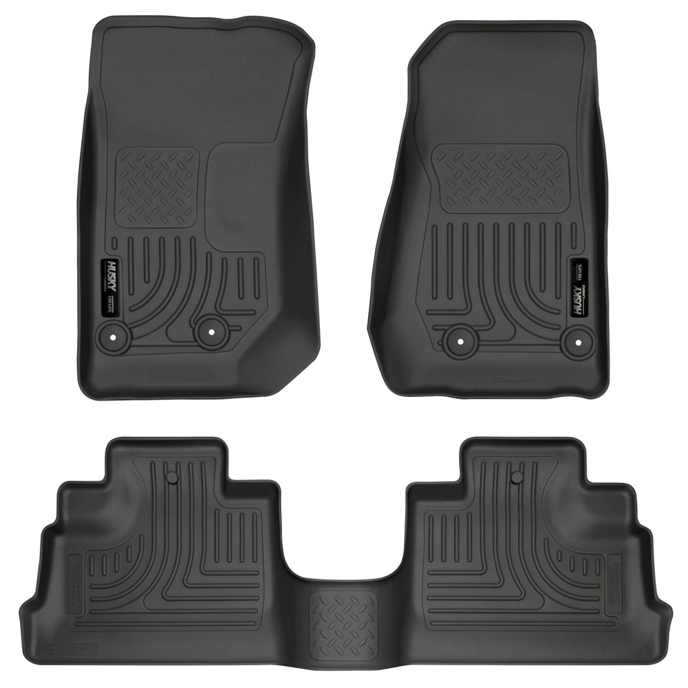 Husky Liners Weatherbeater - Front & 2nd Seat Floor Liners (93971)