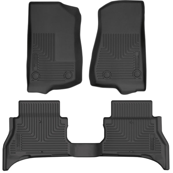 Husky Liners Floor Liners (JL) — 2021-2025 Jeep Wrangler