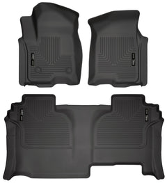 Husky Liners Floor Liners (WC94031) — Front And Second Rows