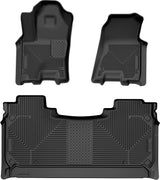 Husky Liner 2025+ Ram 1500 Crew Cab Weatherbeater Fr & 2Nd Row Floor Liner Black