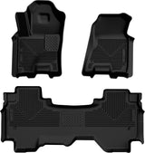 Husky Liner 2025+ Ram 1500 Extended Cab Weather Beater Fr & 2Nd Row Floor Liner Black