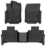 Husky Liner 2020-2023 Sequoia Weatherbeater Front & 2Nd Seat Floor Liner Black
