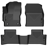 Husky Liner 2022+ Corolla Cross Fwd Front And Second Rows Floor Liner Black