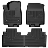 Husky Liner 2424 Blazer Ev Wb Floorliner 3 Pc Set Black