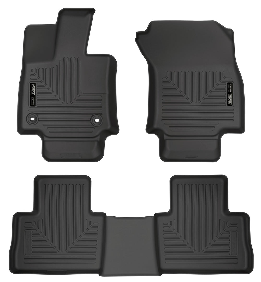 Husky Liners Floor Liners (WC95501) — Front And Second Rows