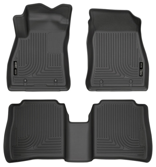Husky Liners Floor Liners — 2014+ Nissan Sentra