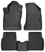Husky Liner 2017-2023 Compass Front & 2Nd Seat Floor Liners Weatherbeater Series