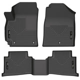 Husky Liner 2021-2023 Seltos Front & 2Nd Seat Floor Liners Black