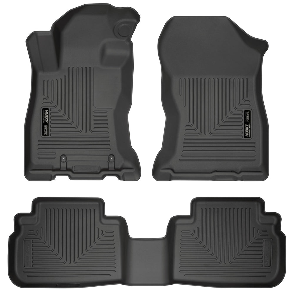 Husky Liners Floor Liners — 2019-2024 Subaru Forester (HSL95891)