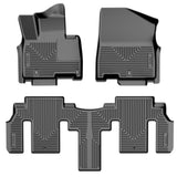Husky Liner 2022+ Carnival Weatherbeater Front & 2Nd Row Floor Liner Black