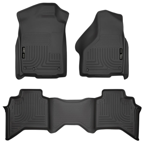 Husky Liners Floor Liners (WC98031) — Front And Second Rows
