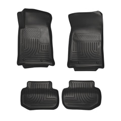 Tapis de sol Husky WeatherBeater avant et arrière - Noir
