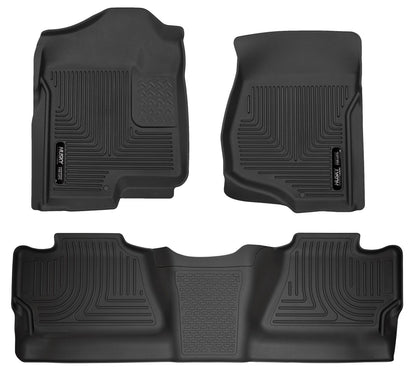 Weatherbeater - Front & 2nd Seat Floor Liners (Footwell Coverage)