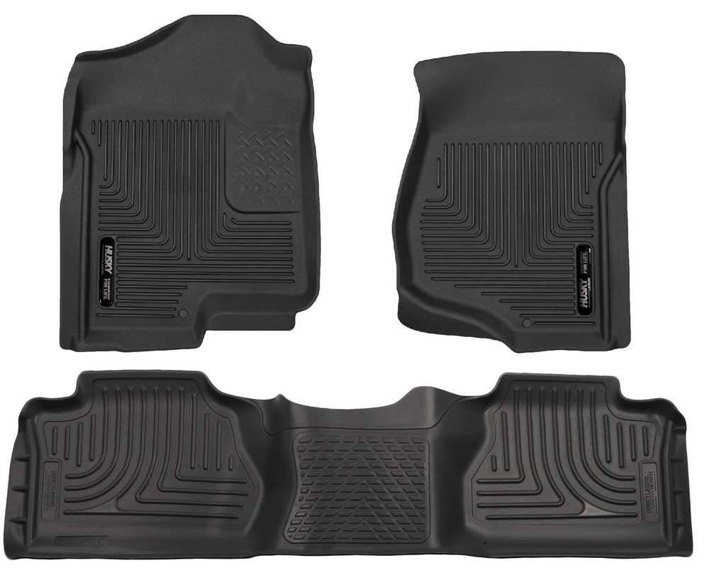 Husky Liners Floor Liners — 2007-2013 Chevrolet Silverado 1500