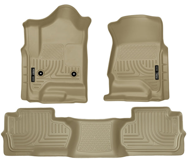 Tapis de sol Husky avant — for select Chevrolet and GMC vehicles, Beige