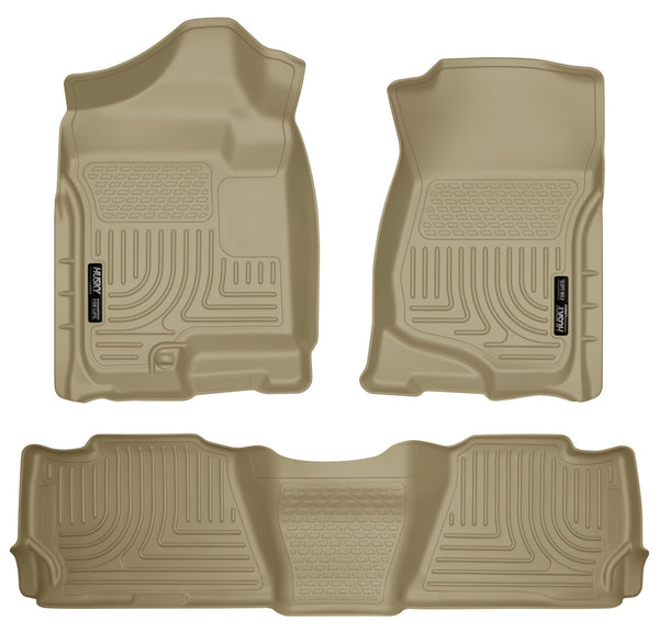 Husky Liners Floor Liners (Not Hybrid) — 2007-2014 Cadillac Escalade (98253)