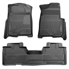 Husky Liners Floor Liners (WC98341) — Front And Second Rows