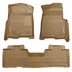 Husky Liners Weatherbeater - Front & 2nd Seat Floor Liners (Footwell Coverage) (98343)