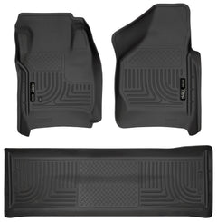 Husky Liners Floor Liners (WC98381) — Front And Second Rows