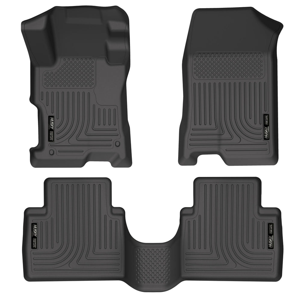 Husky Liners Floor Liners — 2008-2012 Honda Accord