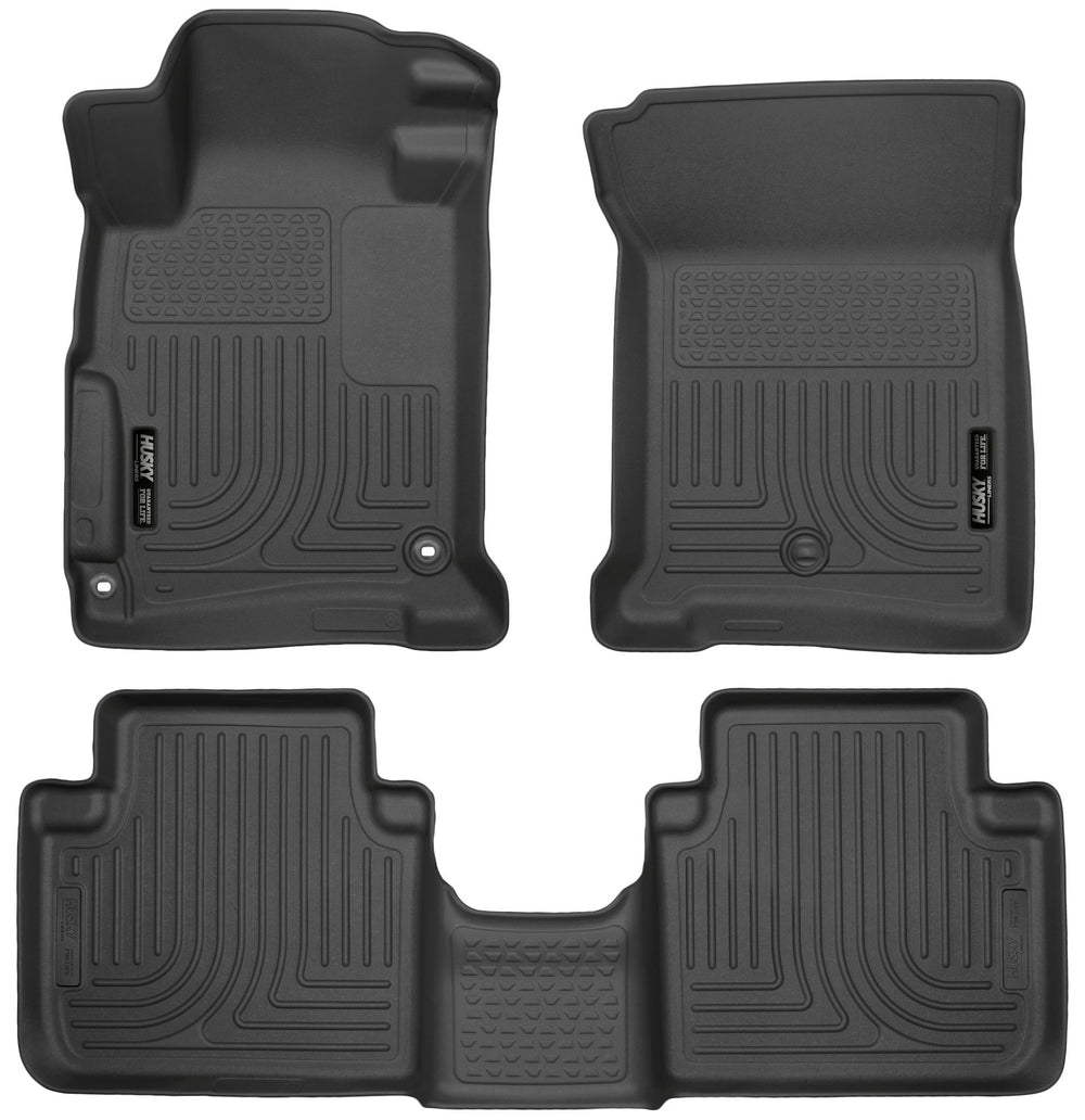 Husky Liners Floor Liners — 2013-2017 Honda Accord