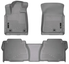 Husky Liners Weatherbeater - Front & 2nd Seat Floor Liners (Footwell Coverage) (98582)