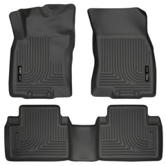 Husky Liners Floor Liners (WC98671) — Front And Second Rows