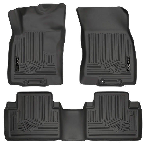 Husky Liners Floor Liners — 2014-2020 Nissan Rogue (98671)