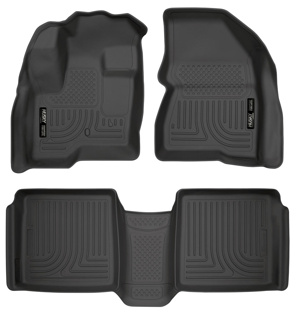Husky Liners Floor Liners — 2009-2019 Ford Flex (98741)