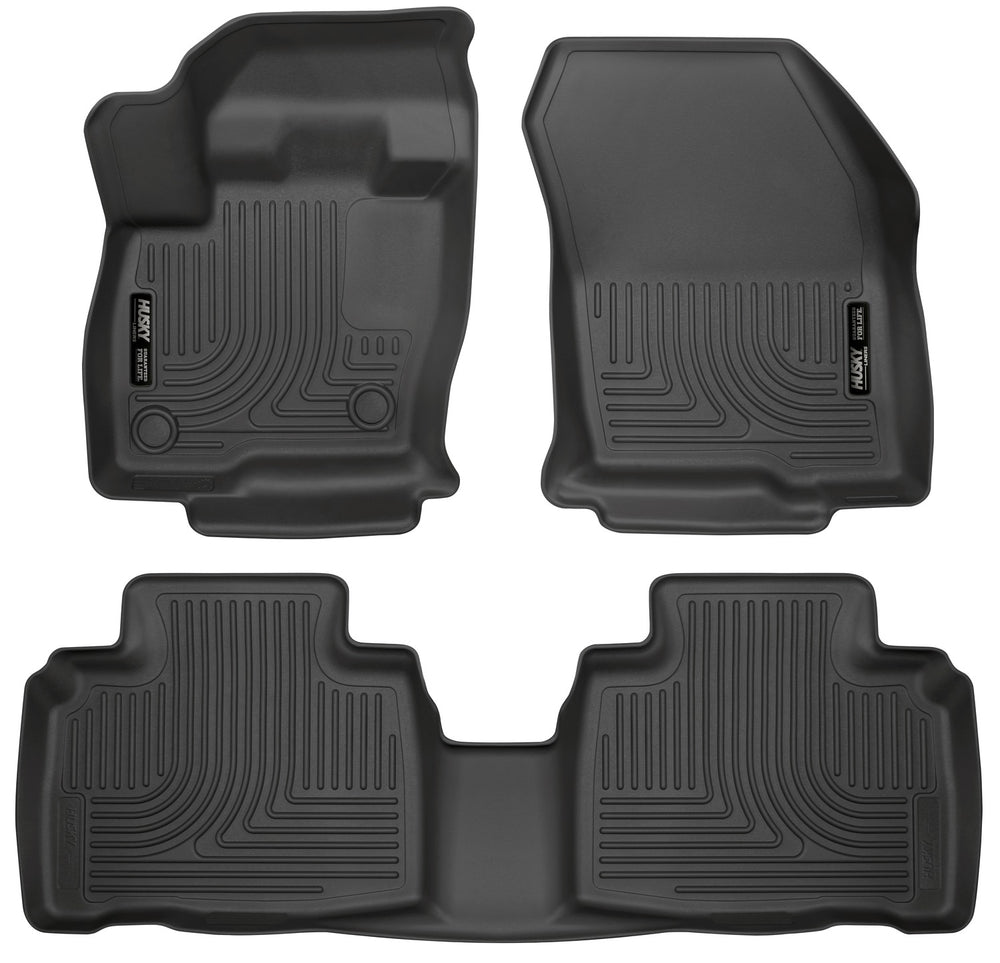 Husky Liners Floor Liners (WC98781) — Front And Second Rows