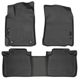 Husky Liner 2012-2017 Camry Custom Molded Front & 2Nd Seat Floor Liners Black