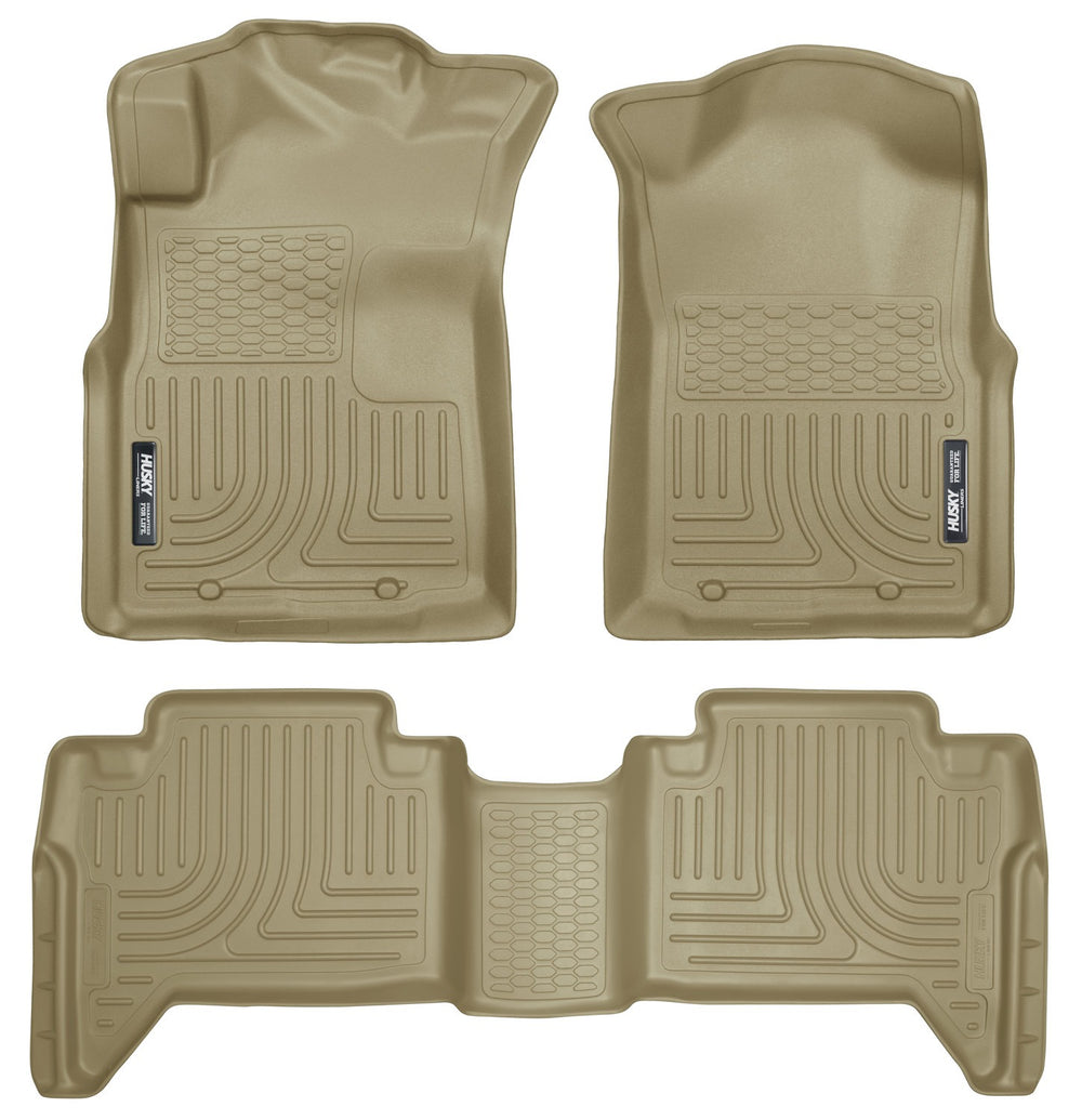 Husky Liners Weatherbeater - Front & 2nd Seat Floor Liners (Footwell Coverage) (98953)