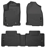 Husky Liner 2013-2016 Rav4 Front/2Nd Seat Liners Weatherbeater Black