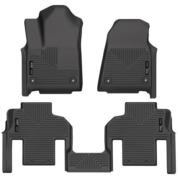 Husky Liners Weatherbeater - Front & 2nd Seat Floor Liners (Footwell Coverage) (99061)