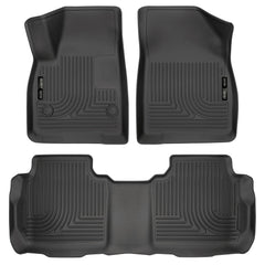 Husky Liners Floor Liners (WC99141) — Front And Second Rows