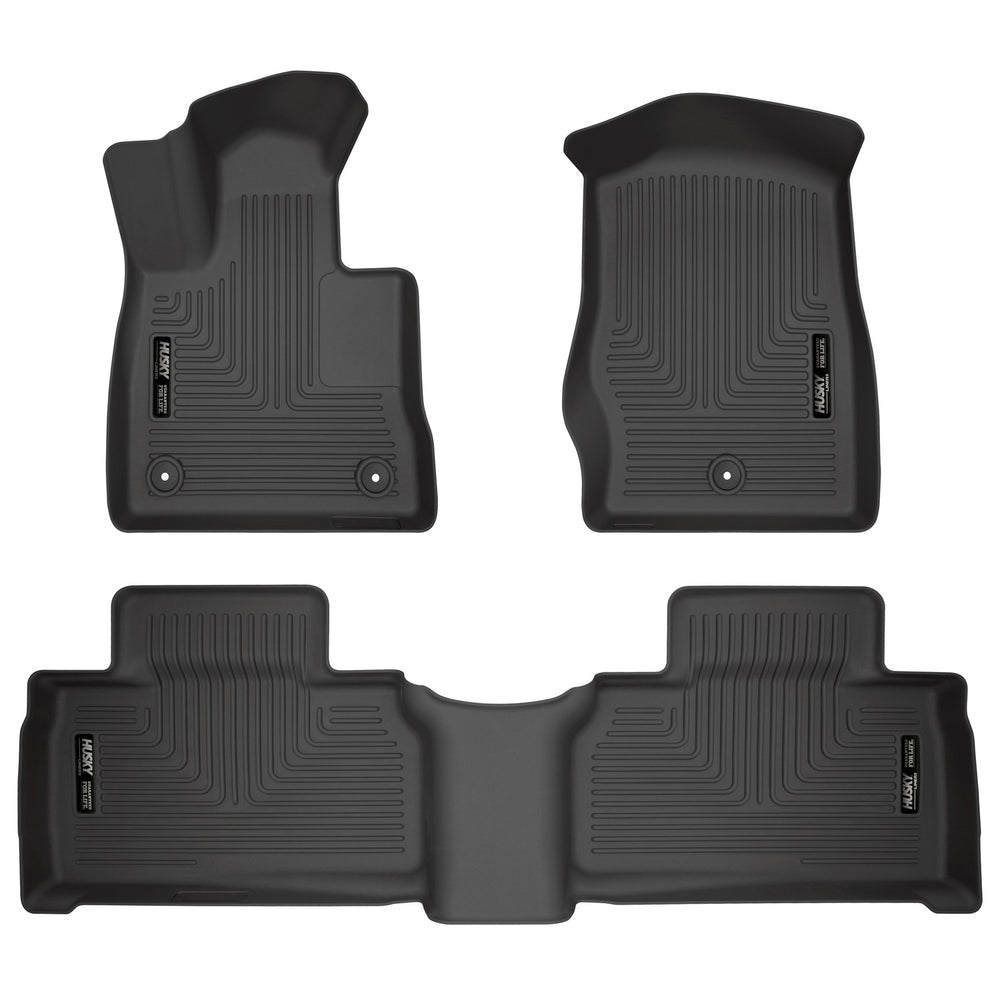 Husky Liners Floor Liners (WC99321) — Front And Second Rows