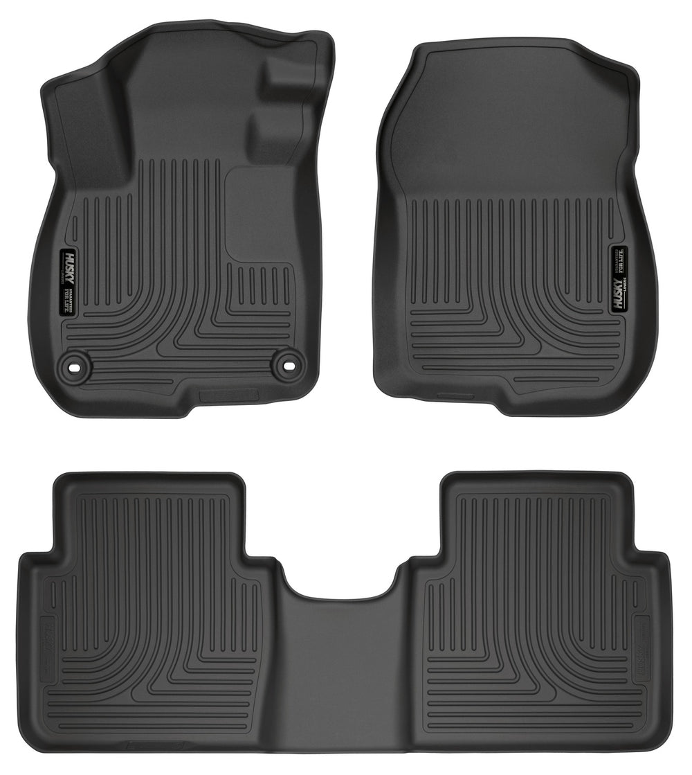 Husky Liners Floor Liners (WC99401) — Front And Second Rows