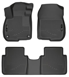 Husky Liners Floor Liners (WC99401) — Front And Second Rows